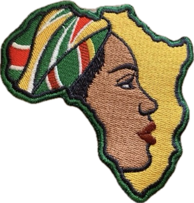African Woman Patch